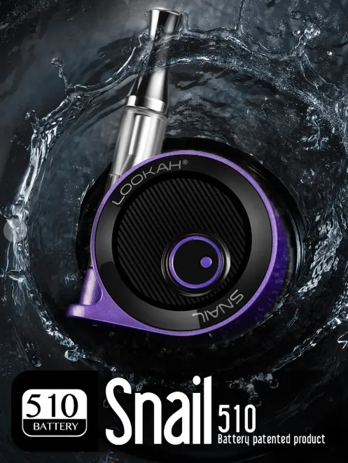 LOOKAH Snail 2.0 Vape Cart Battery | 510 Thread Battery