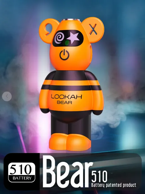LOOKAH Bear Vape Battery | 510 Thread Battery