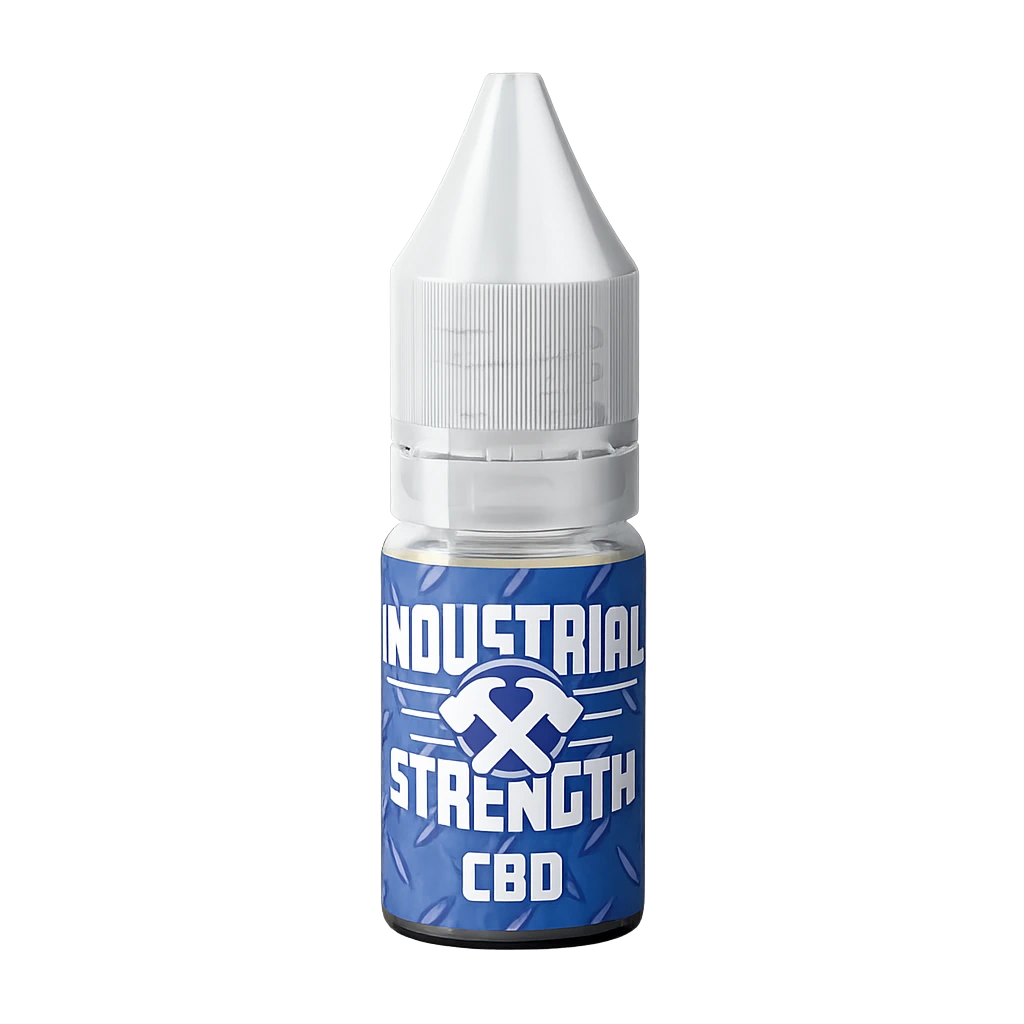 Industrial Strength – CBD Vape Juice 10mL – 15mL Premium Vape Liquid