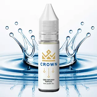 Crown Blue – CBD Vape Juice – 15mL Premium Vape Liquid