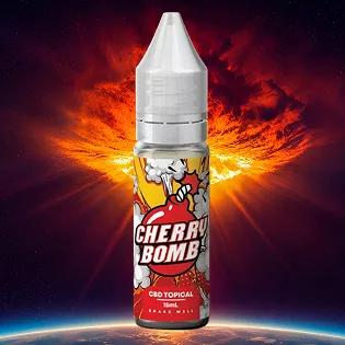 Cherry Bomb – CBD Vape Juice – 15mL Premium Vape Liquid