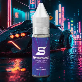 Supersonic – CBD Vape Juice – 15mL Premium Vape Liquid