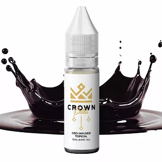 Crown Black Extra – CBD Vape Juice – 15mL Premium Vape Liquid