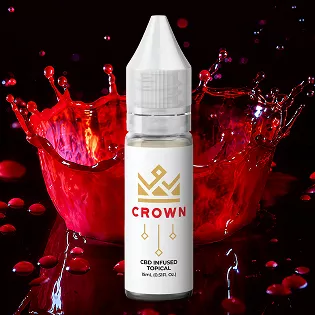 Crown Red – CBD Vape Juice – 15mL Premium Vape Liquid