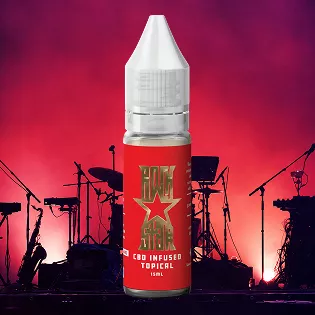 Rockstar Red – CBD Vape Juice – 15mL Premium Vape Liquid
