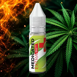 Medicated Extra – CBD Vape Juice – 15mL Premium Vape Liquid