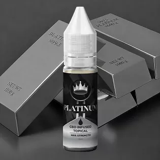 Platinum – CBD Vape Juice – 15mL Premium Vape Liquid