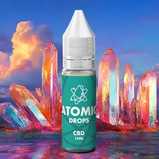 Atomic – CBD Vape Juice – 15mL Premium Vape Liquid
