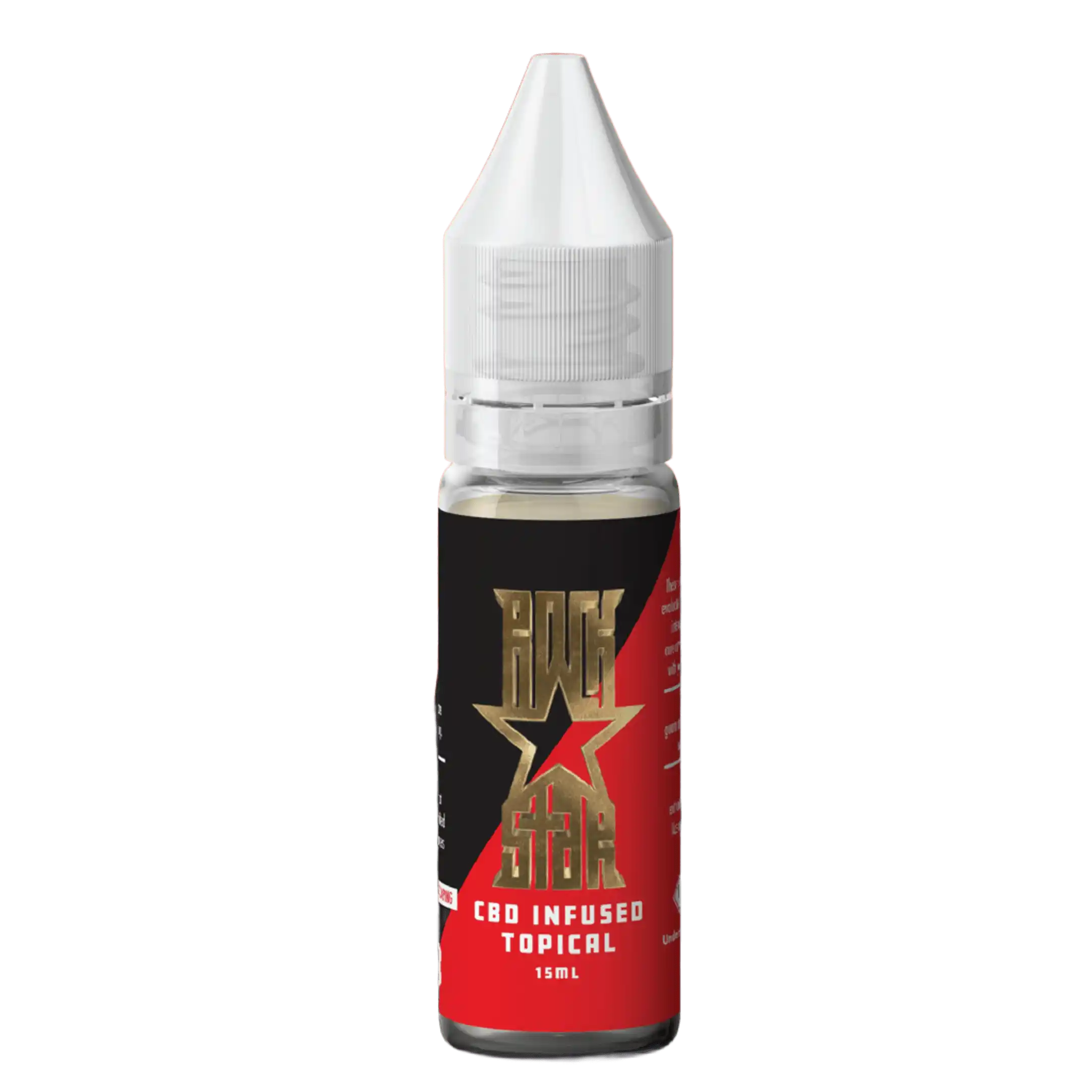 Rockstar – Black/Red – CBD Vape Juice – 15mL Premium Vape Liquid